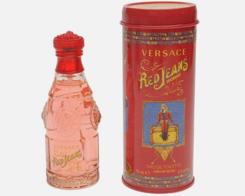 VERSACE RED JEANS 